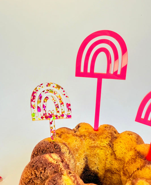 Cake Topper 'Rainbow'