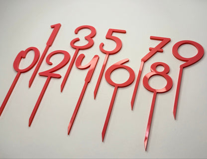 Cake Topper „numbers“