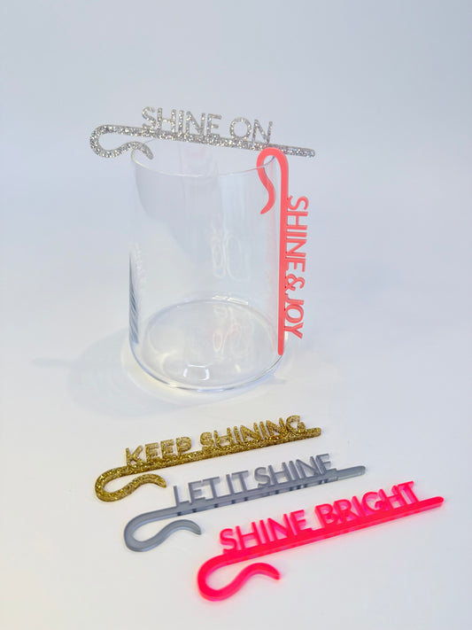 Glaseinhänger Set 'Sparkle & Shine'