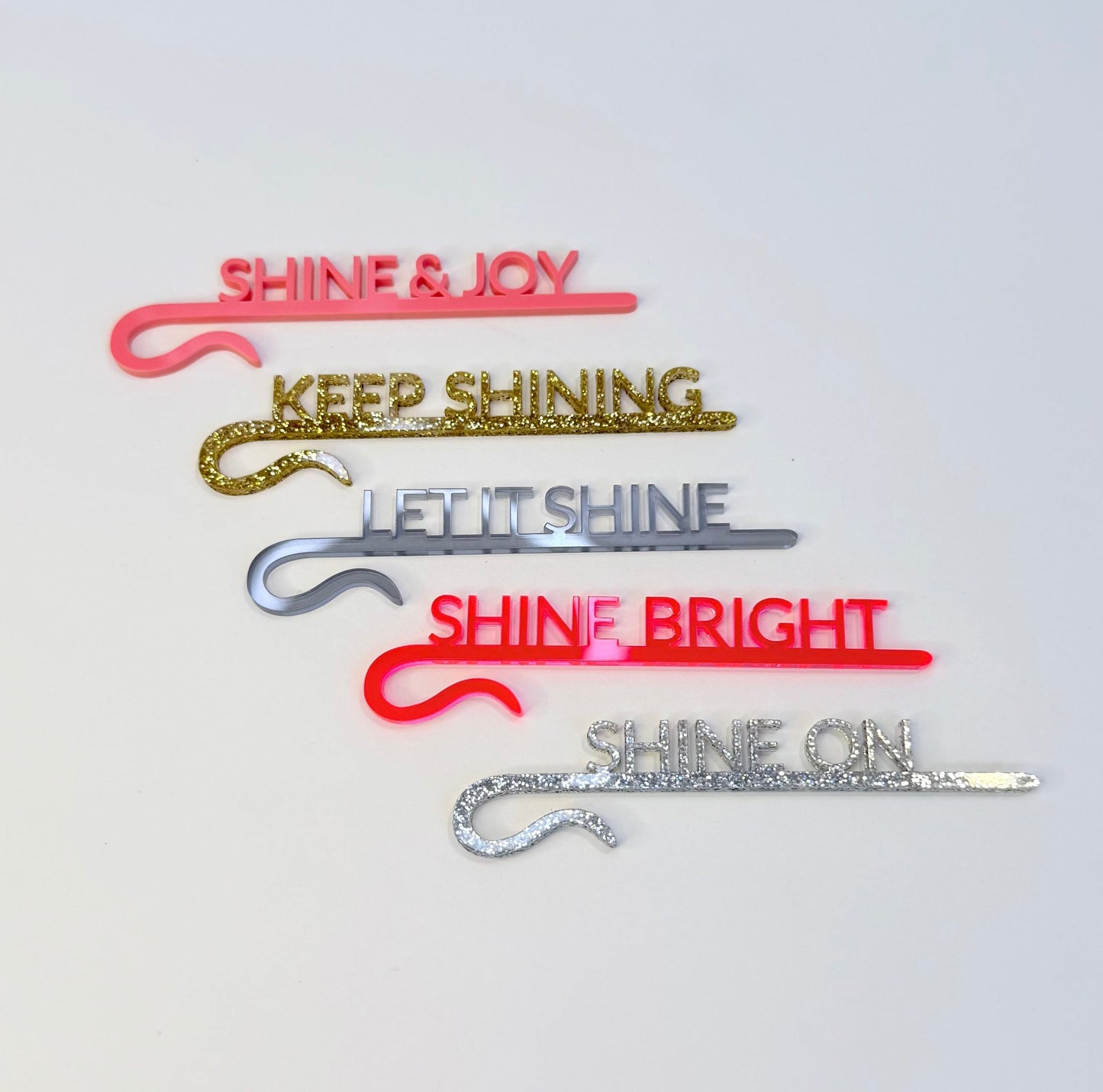 Glaseinhänger Set 'Sparkle & Shine'