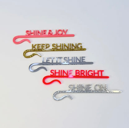 Glaseinhänger Set 'Sparkle & Shine'