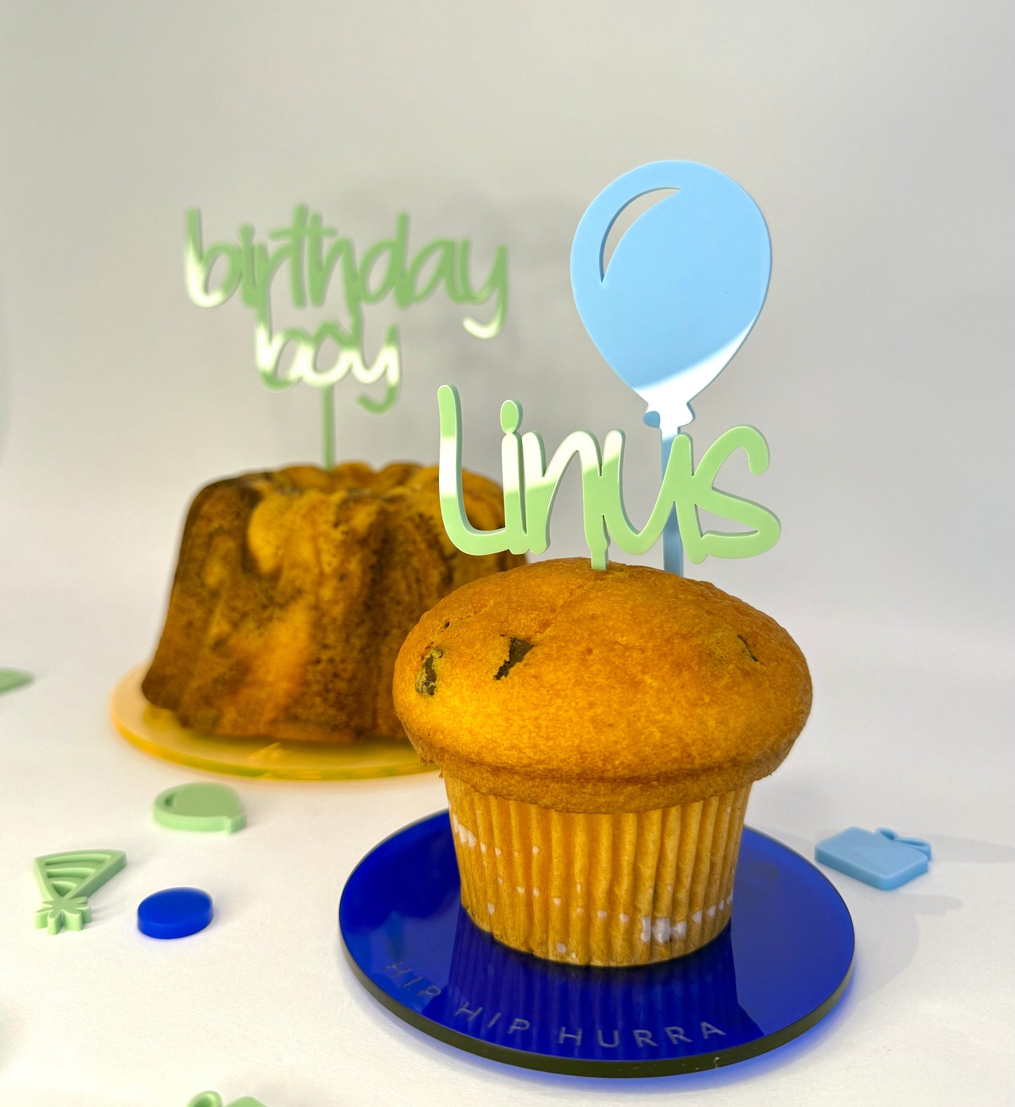 Cake Topper 'birthday boy'