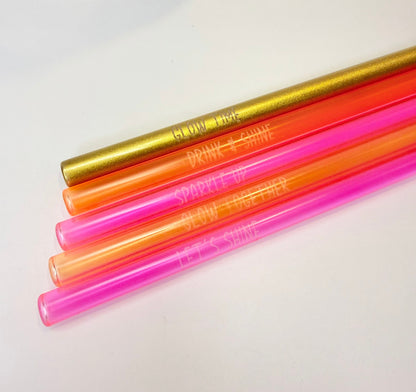 Strohhalm-Set 'Sparkle & Shine'