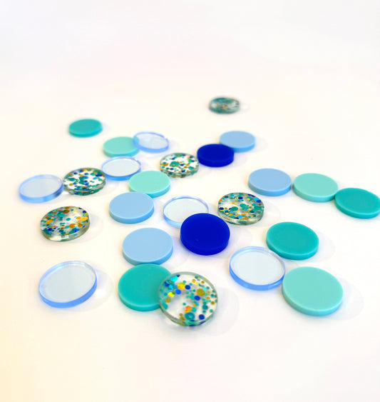 Konfetti 'Taler Blue Mix'