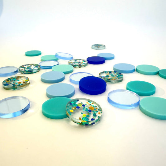 Konfetti 'Taler Blue Mix'