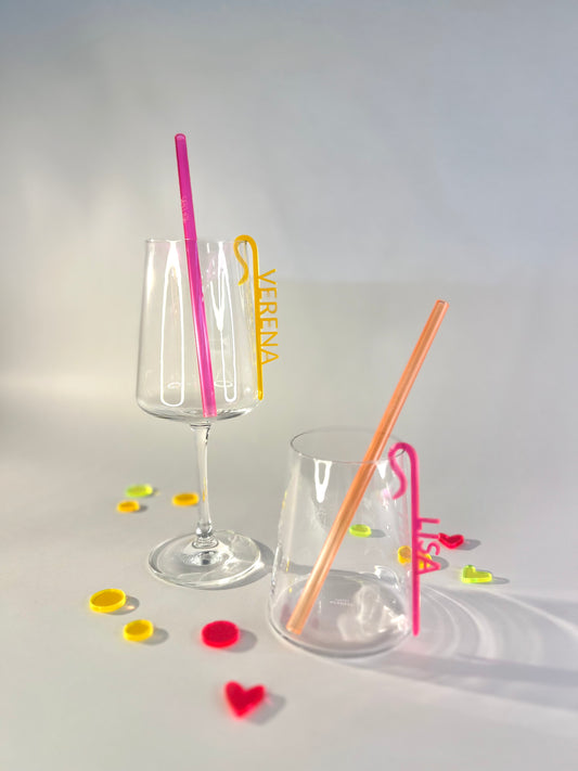 Glaseinhänger WordCut - personalisierbar